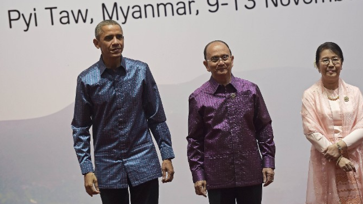 Συνάντηση Ομπάμα - Μεντβέντεφ στη Μιανμάρ 